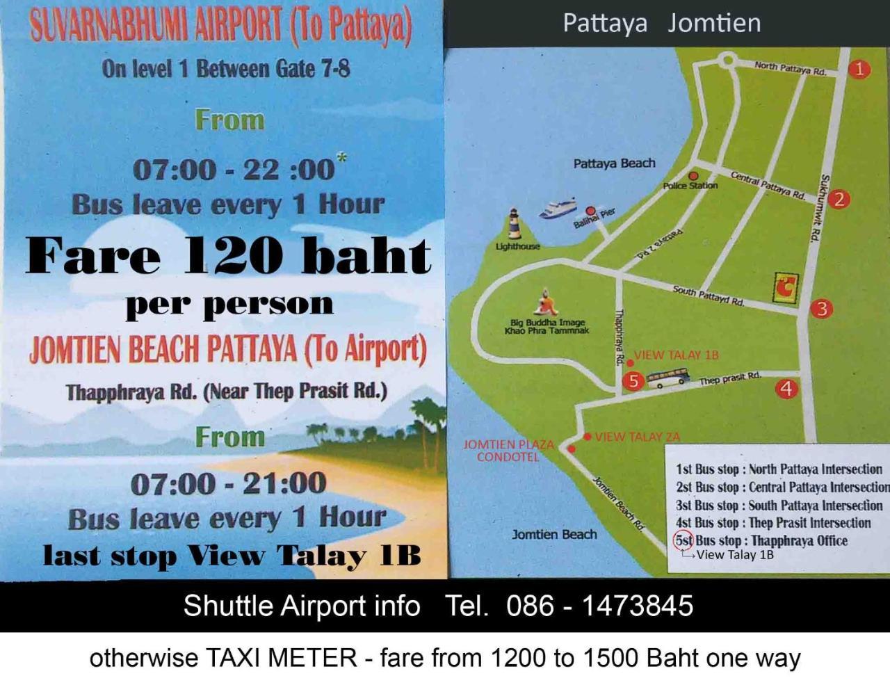 B&B View Talay 1 Jomtien Pattaya Dış mekan fotoğraf
